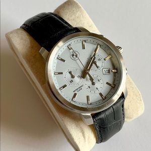 Men’s BMW leather watch
